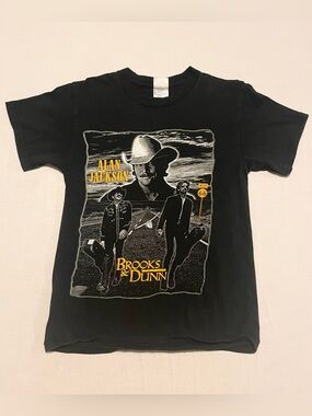 Vintage 2007 Alan Jackson Brooks & Dunn Tour Concert Shirt Small
